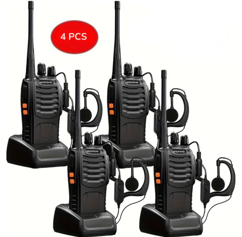 4 unidades de Walkie-Talkie