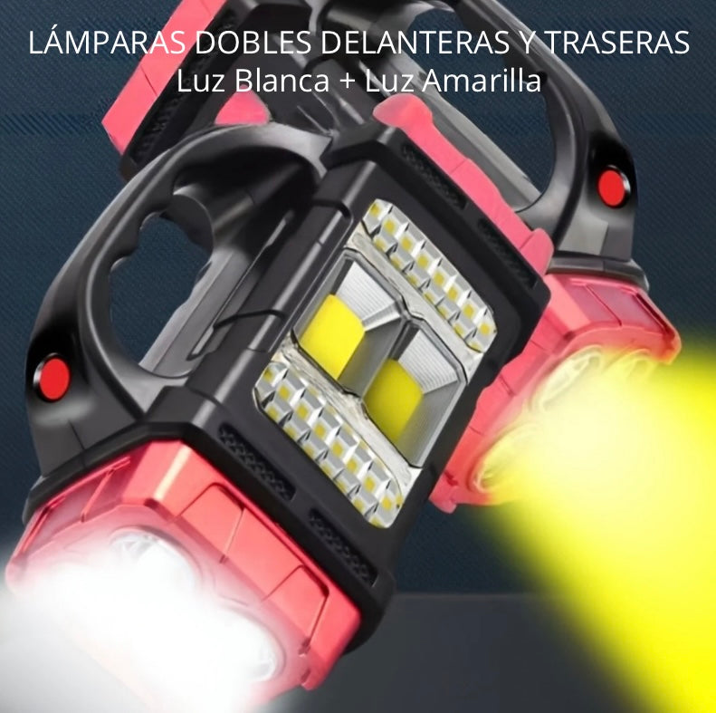 Linterna&Cargador Solar Portátil
