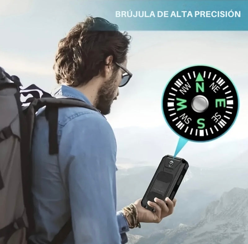 Cargador&Linterna Solar Portátil