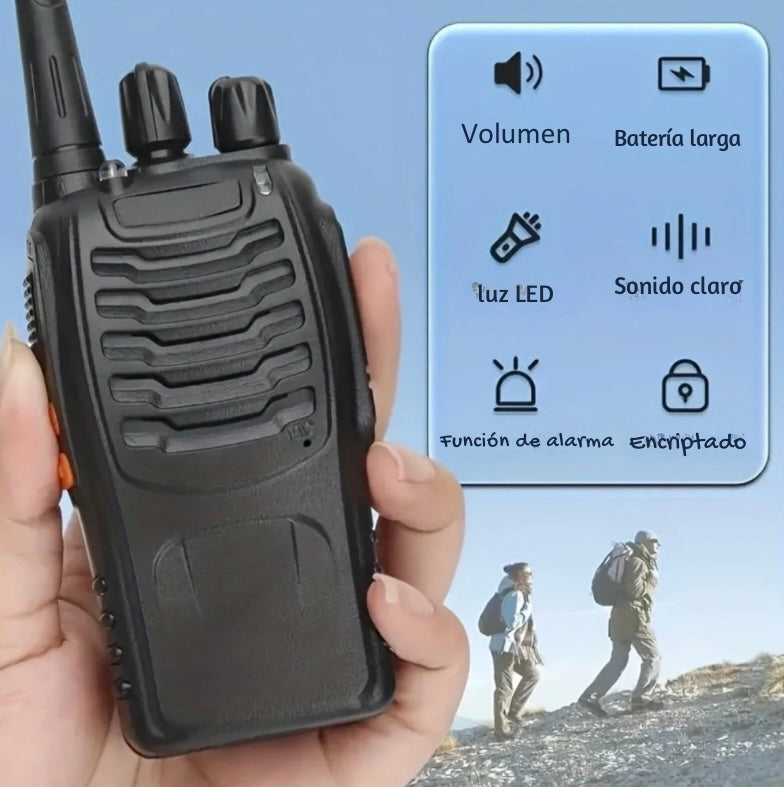 4 unidades de Walkie-Talkie